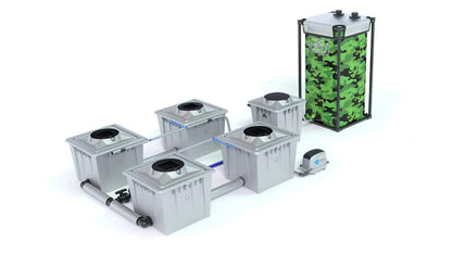Alien RDWC 4 Pot 36L PRO Silver Series