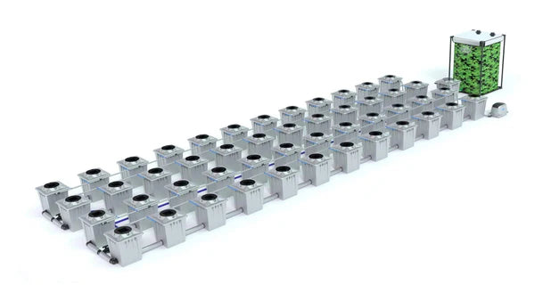 ALIEN® RDWC 48 Pot 20L PRO Silver Series