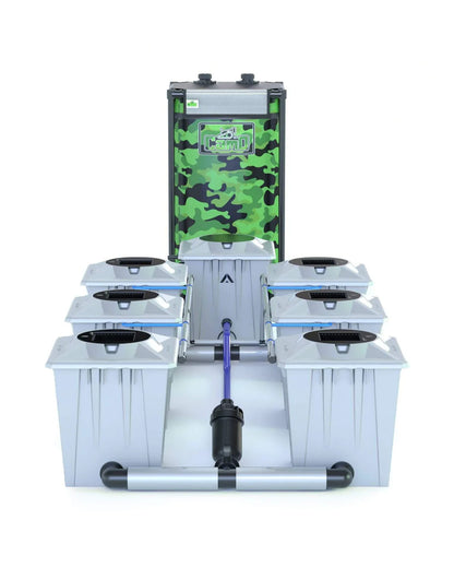 ALIEN® RDWC 6 Pot 20L PRO Silver Series
