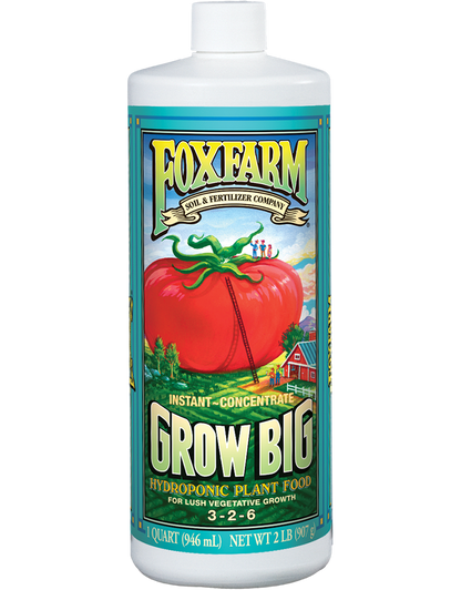 Fox Farm Grow Big Hydroponic Quart 946ml