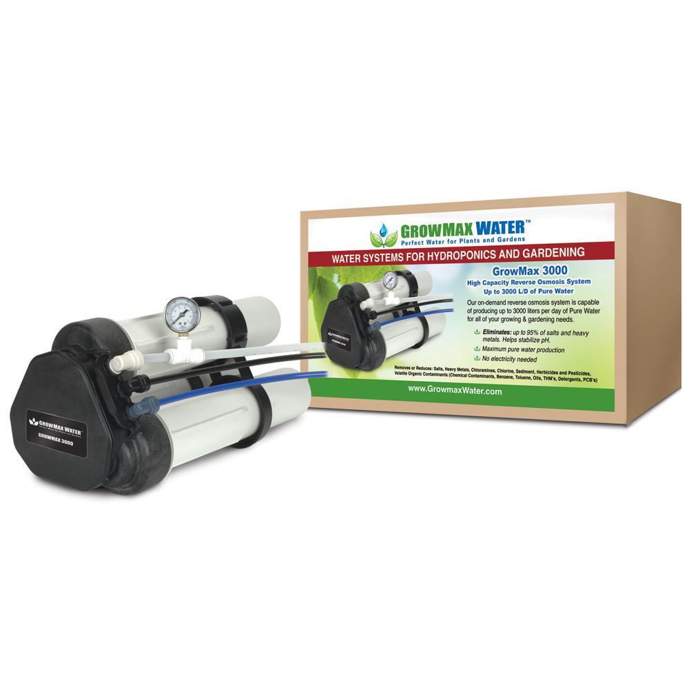 GrowMax 3000 Reverse Osmosis System, the complete 3,000 litre/day RO unit