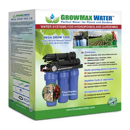 GrowMax Mega Grow 1000 L/D Reverse Osmosis Unit