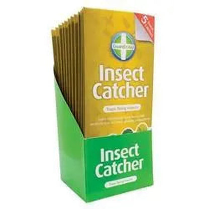 Guard'n'Aid Insect Catcher Sticky Traps for Pest Monitoring — Box of 12 (60 sheets)