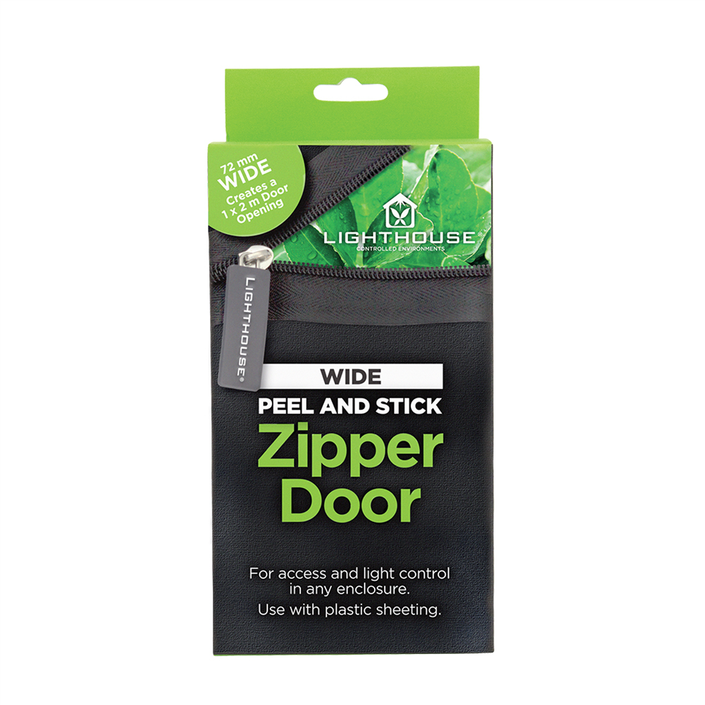 Heavy Duty Peel & Stick Zipper — Wide Heavy Duty Peel & Stick Zipper - 2m