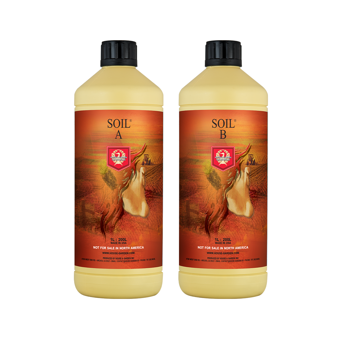 House & Garden Soil Nutrients — A&B - 1L