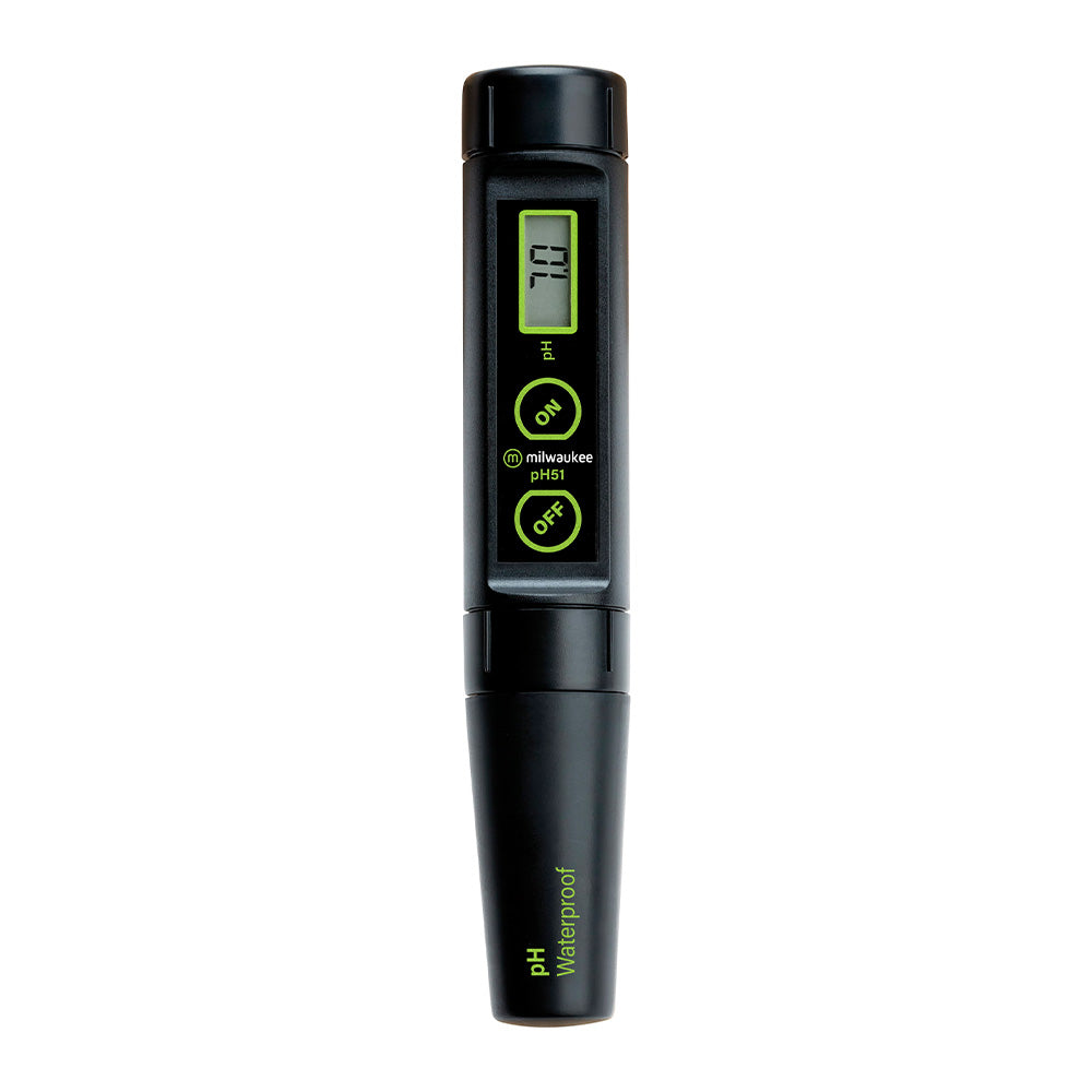 Milwaukee pH51 Waterproof pH Meter for Nutrient Solutions