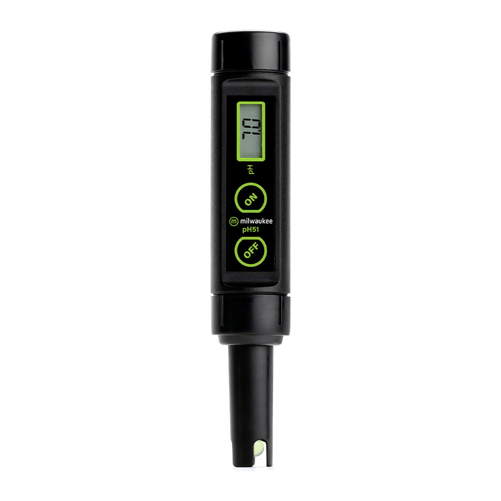 Milwaukee pH51 Waterproof pH Meter for Nutrient Solutions