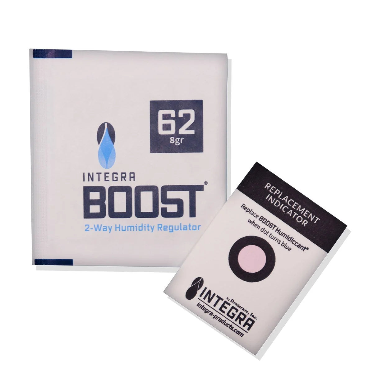 Integra Boost Humidity Regulator Packs for Curing and Storage — 62% Humidity / 8 gram