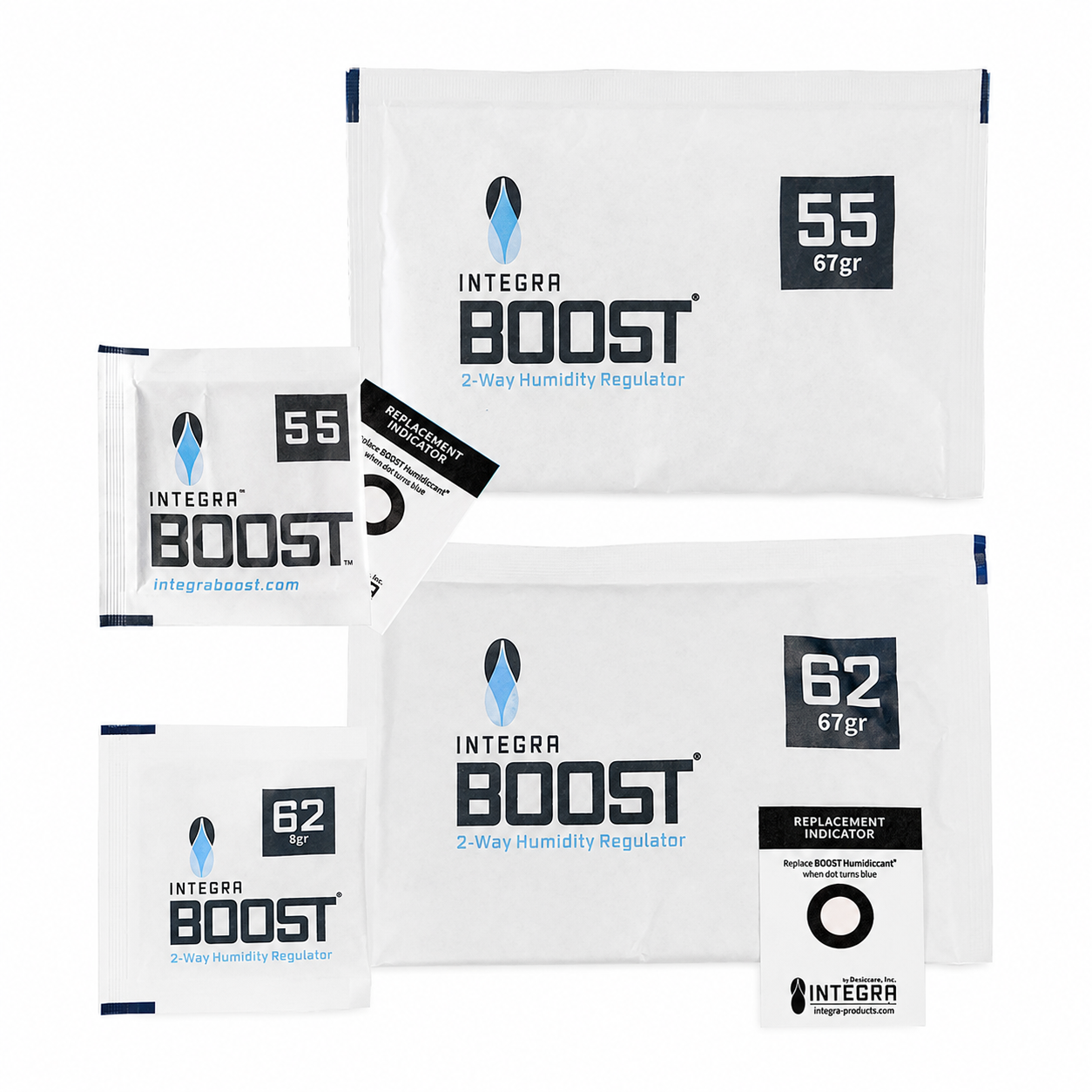 Integra Boost Humidity Regulator Packs for Curing and Storage