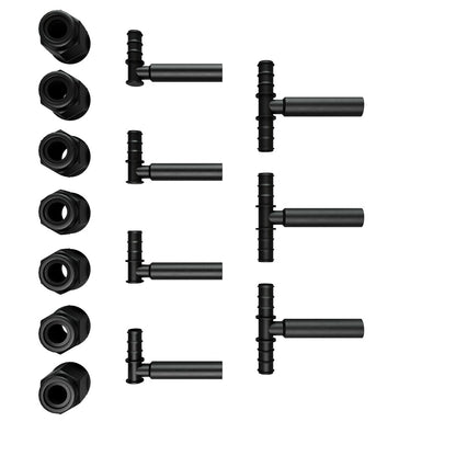 IWS Autodrain fittings kit - tees, elbows and locknuts