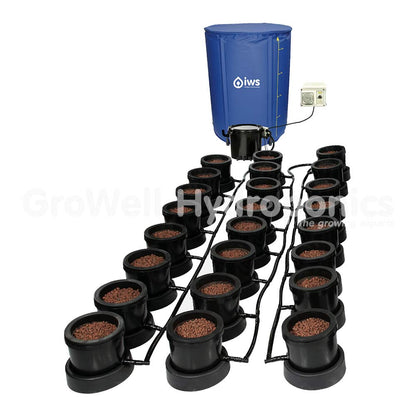 IWS Flood and Drain Pro Remote 25mm Grow System