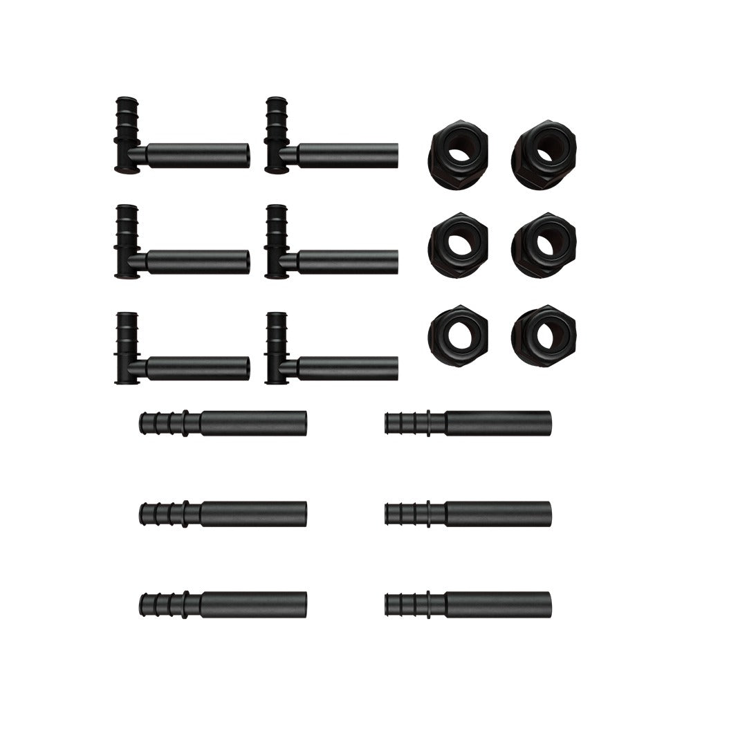 IWS Flood and Drain Standard Remote 16mm fittings kit