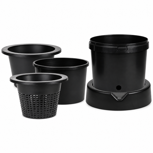 IWS Flood & Drain pots, stands and outer containers - full component set