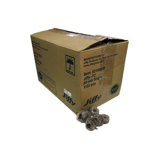 Jiffy-7C Coco Coir Propagation Plug — 1.5" (35mm) – Box 1155