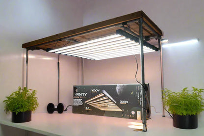 Omega Black 720W LED Grow Light | Budget Full Spectrum 2304 µmol/s
