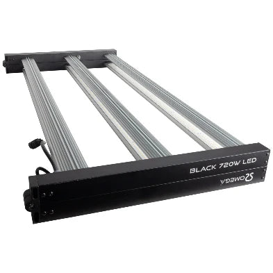 Omega Black 720W LED Grow Light | Budget Full Spectrum 2304 µmol/s