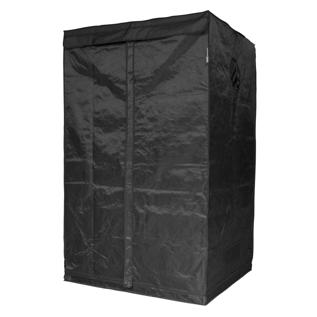 LightHouse LITE Grow Tent closed, 1.2m x 1.2m x 2m, black outer cover