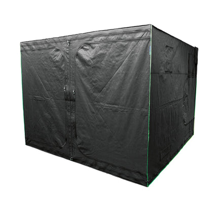LightHouse MAX XL Grow Tent closed, showing the zip-off front panel