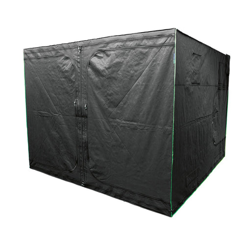 LightHouse MAX XL Grow Tent closed, showing the zip-off front panel