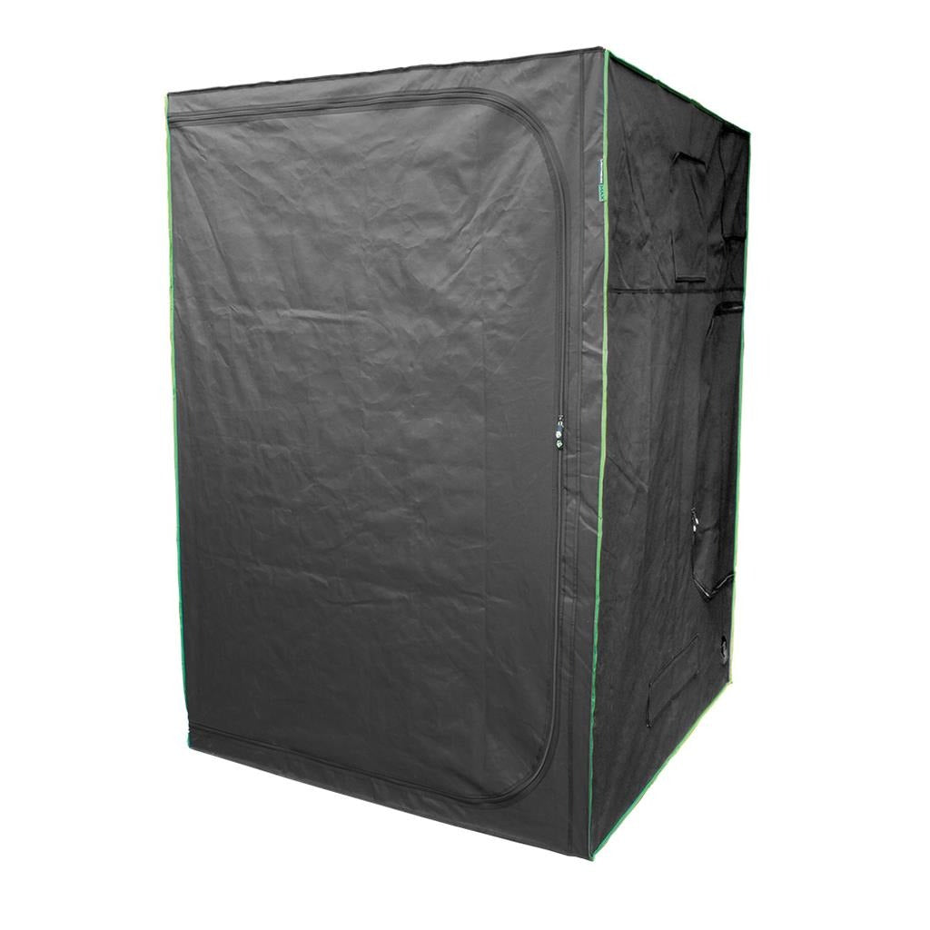 LightHouse MAX XL Grow Tent 1.5m x 1.5m x 2.2m closed, showing the front door and side ports