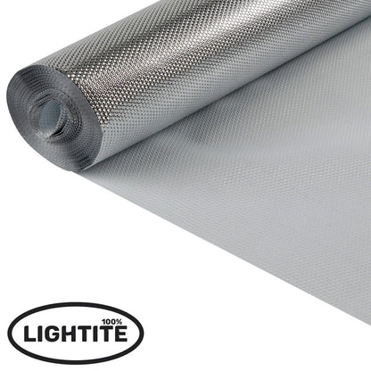 Lightite Blackout Diamond Reflective Sheeting — part-unrolled roll showing the diamond face