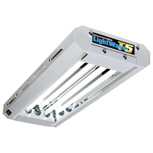 LightWave T5 2ft 2-tube propagation fixture, angled view