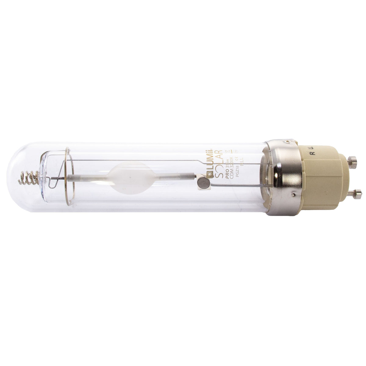 LUMii Solar Pro 315W CDM lamp, 3200K, double-jacketed glass with PGZ18 base