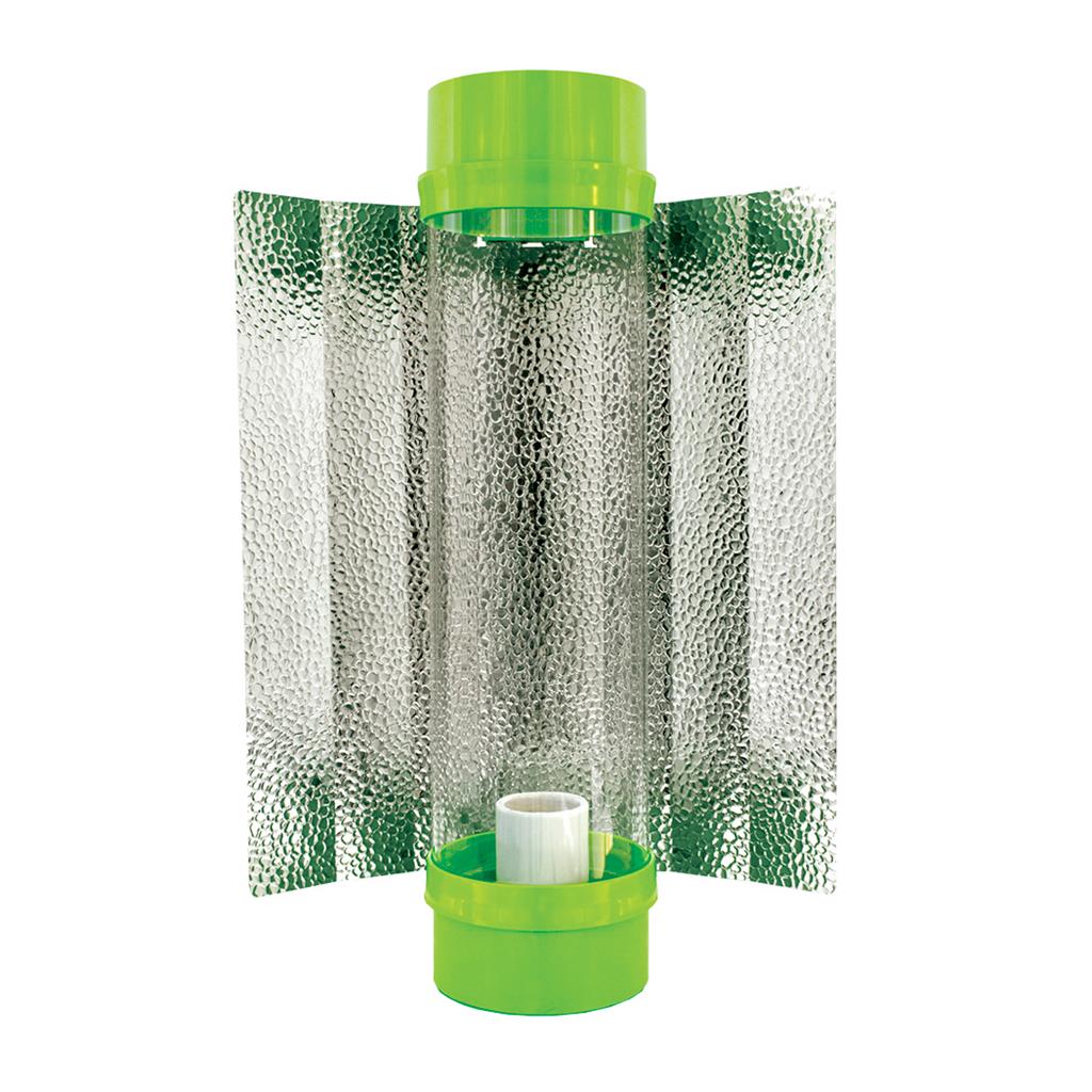 LUMii AeroTube Air Cooled Reflector from below with dimpled wings