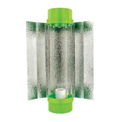 LUMii AeroTube Air Cooled Reflector from below with dimpled wings