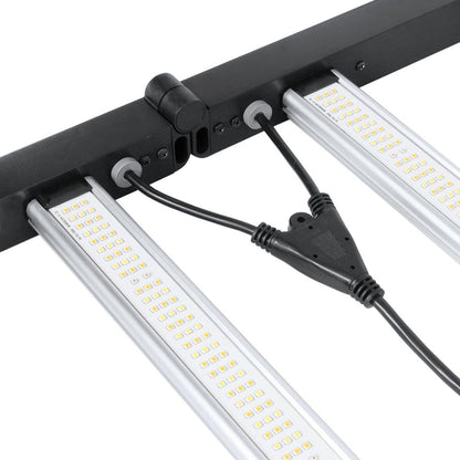 LUMii BLACK 720W LED Kit bar connections and power splitter