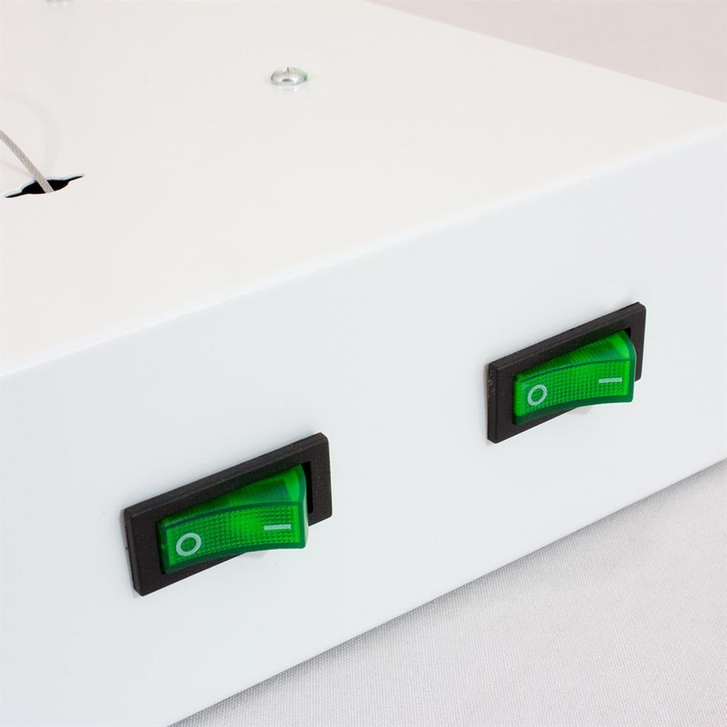 LUMii EnviroGro T5 Fixture on/off rocker switches