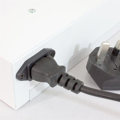 LUMii EnviroGro T5 Fixture detachable mains lead with UK plug