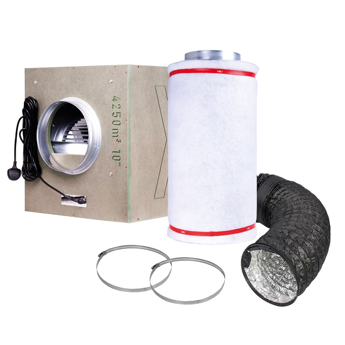 Mammoth Extraction Kit — 10" / 4250m³/h
