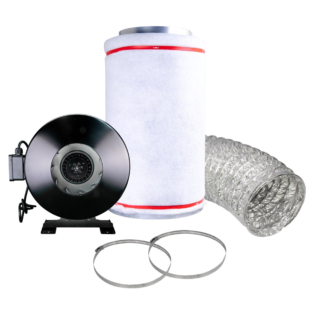 Mammoth Inline Fan Kit — 4"