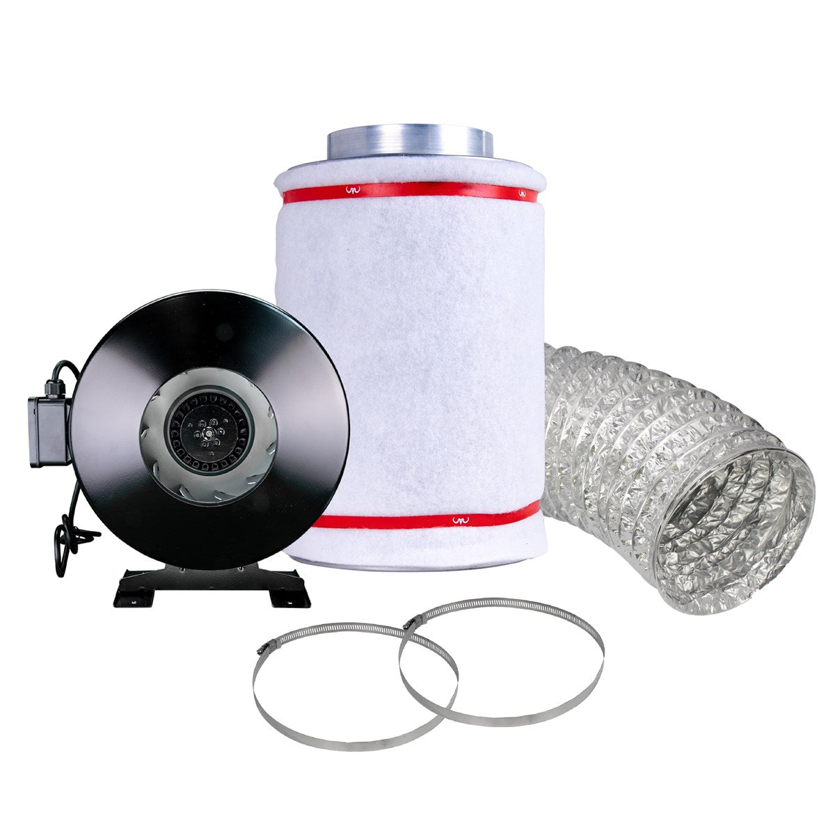 Mammoth Inline Fan Kit — 8"