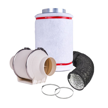 Mammoth TT Twin Speed Extraction Kit — 4in