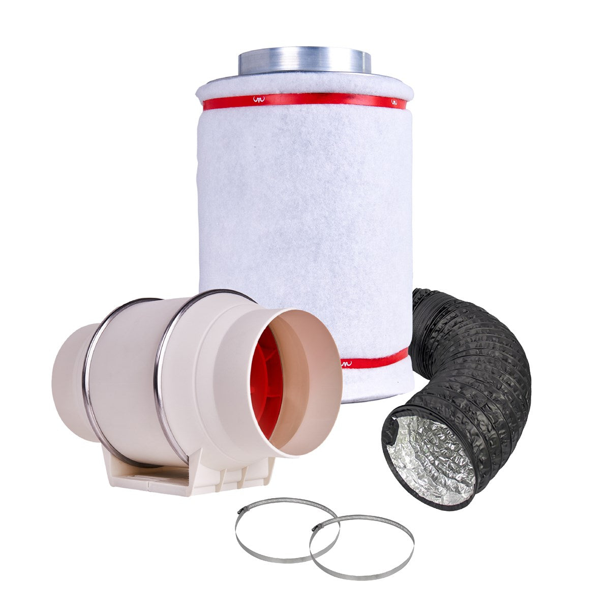 Mammoth TT Twin Speed Extraction Kit — 6in