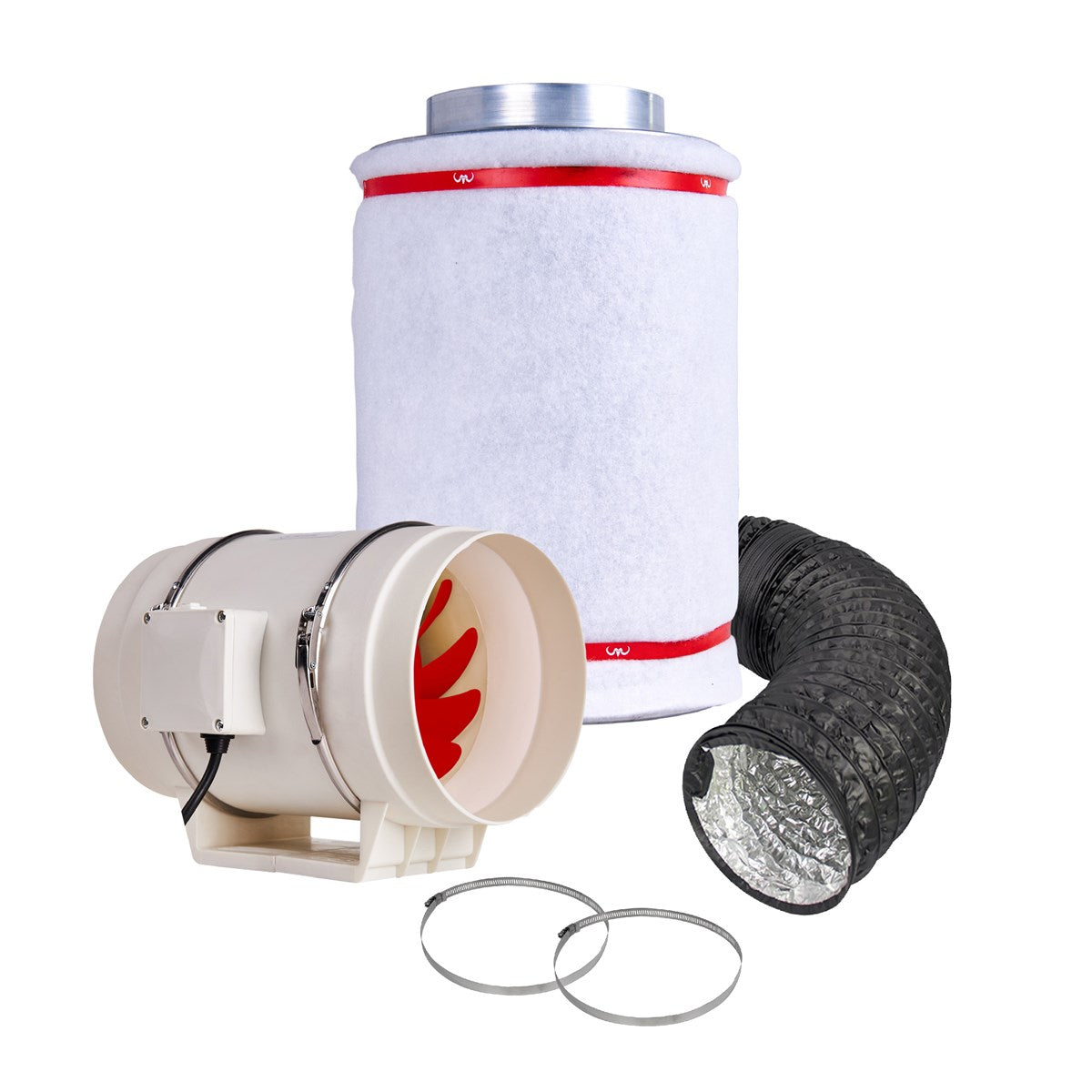 Mammoth TT Twin Speed Extraction Kit — 8in