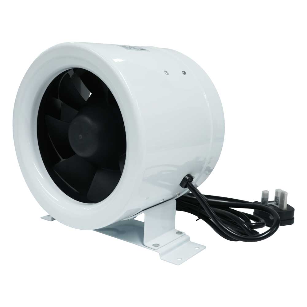 Mammoth Juiced EC Inline Fan for Grow Room Extraction — 8"
