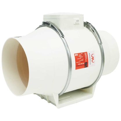 Mammoth TT Twin Speed Inline Fan for Grow Room Extraction — 6"