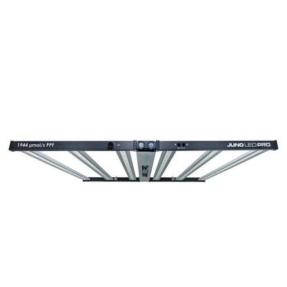 Maxibright Juno Pro 1944 LED fixture, front view showing the Maxibright and Juno LED Pro branding