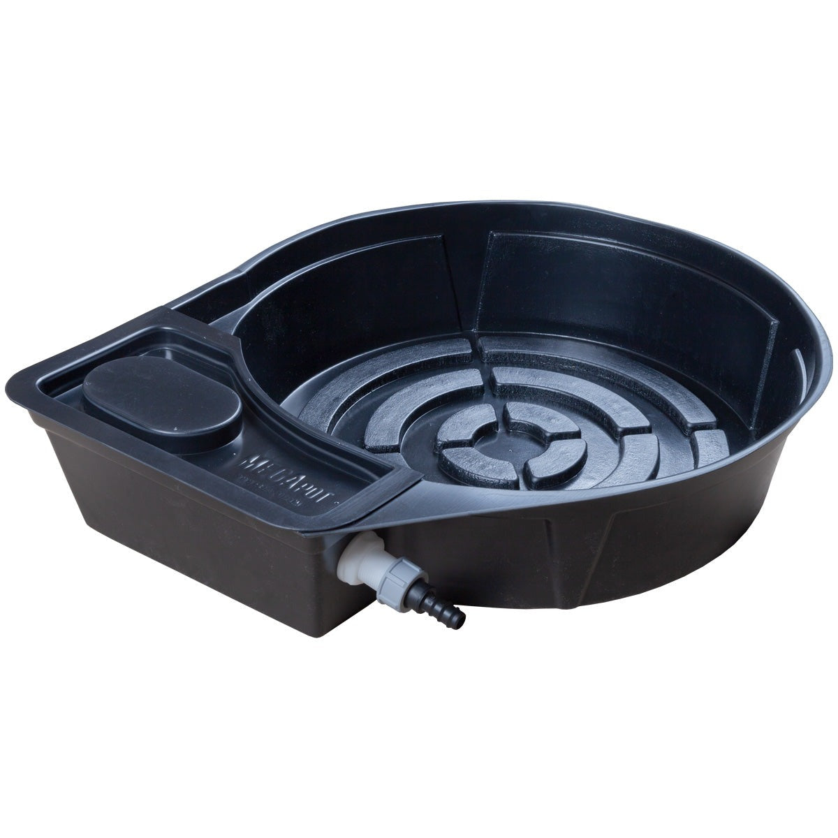 MegaPot Single Module tray with float valve housing and hosetail