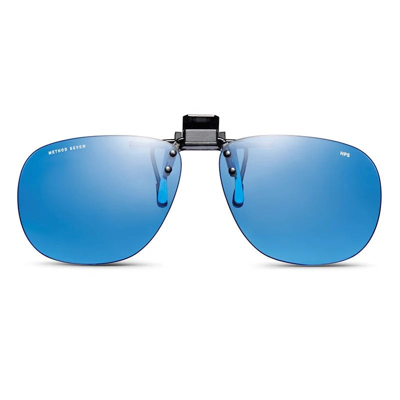 Method Seven HPS Clip-On Glasses Aviator shape from the front