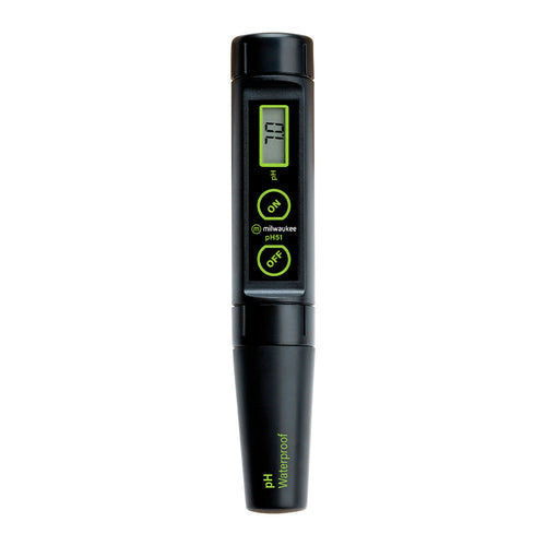 Milwaukee pH51 Waterproof pH Meter for Nutrient Solutions