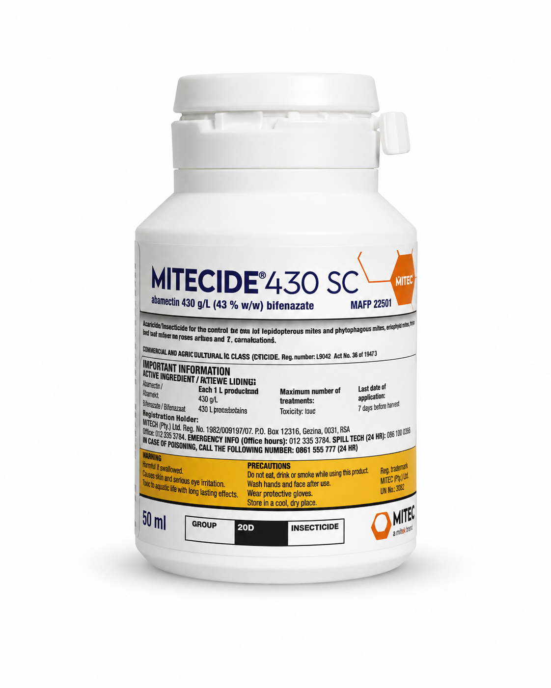 Mitecide 430 SC Advanced Formula — 50ml
