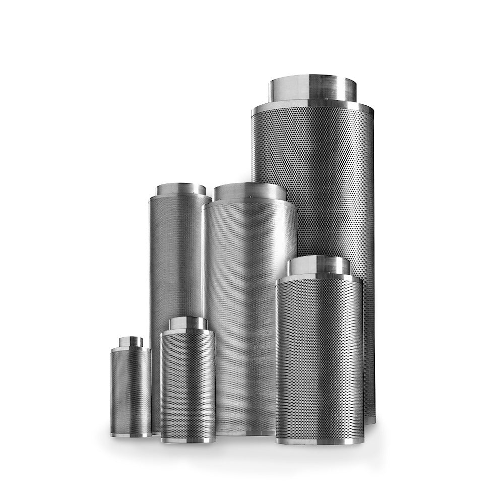 Mountain Air Carbon Filter range in several diameters and lengths