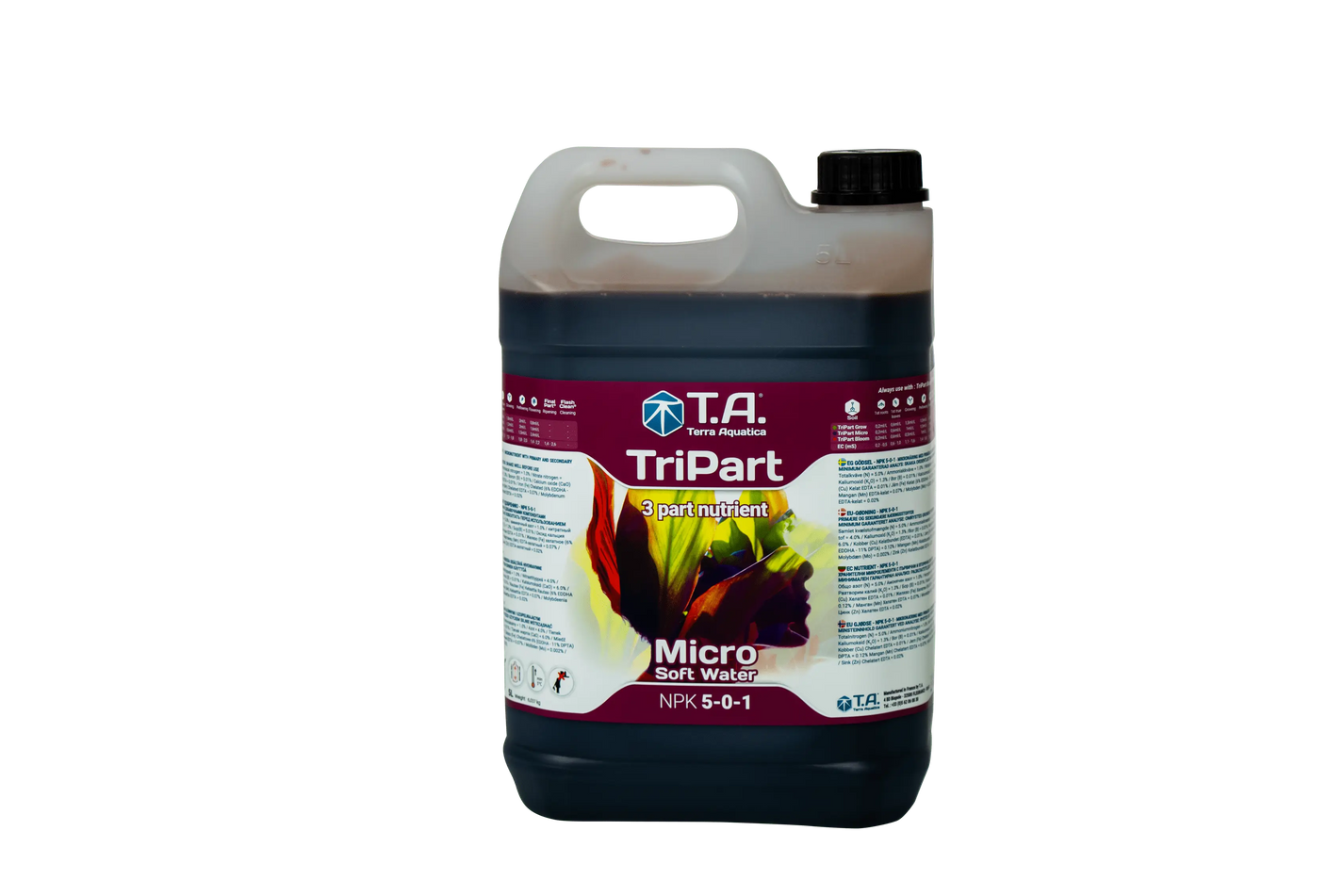 Terra Aquatica TriPart Micro Soft Water GHE Base Nutrient