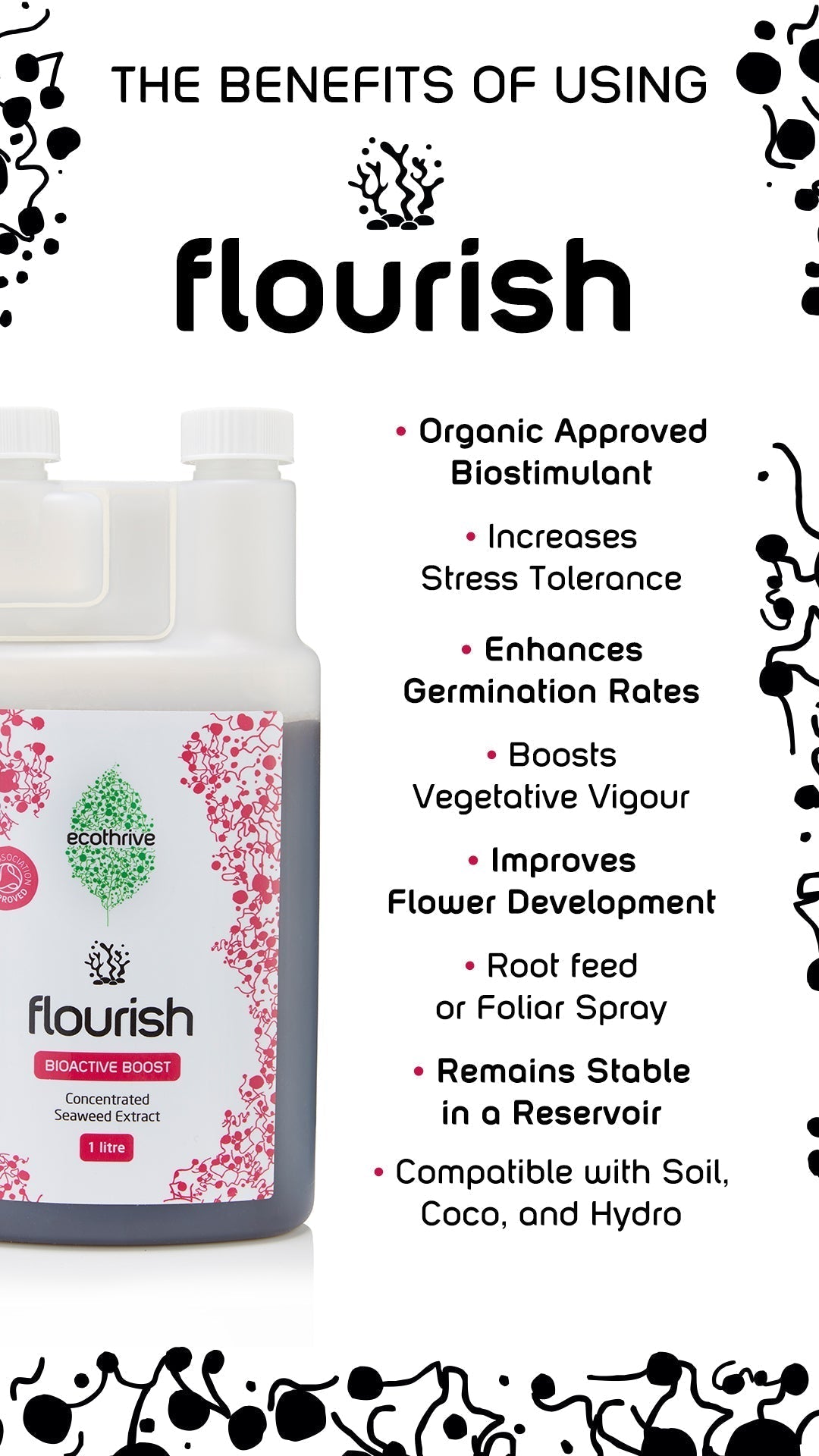 Ecothrive Flourish Seaweed Biostimulant