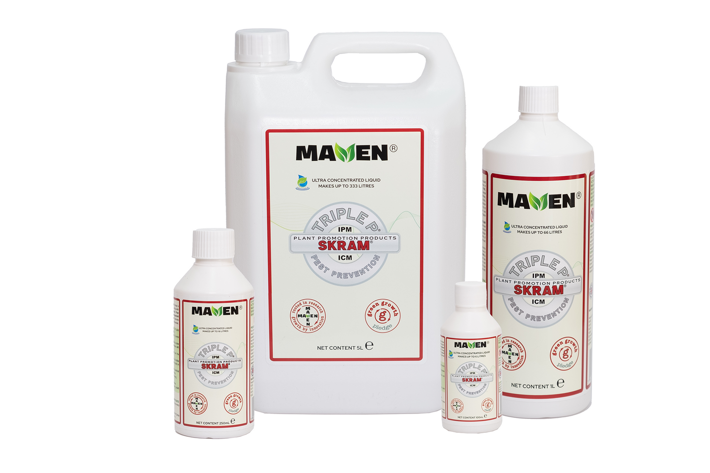 Maven Skram Plant Wash Contact Spray for Pests