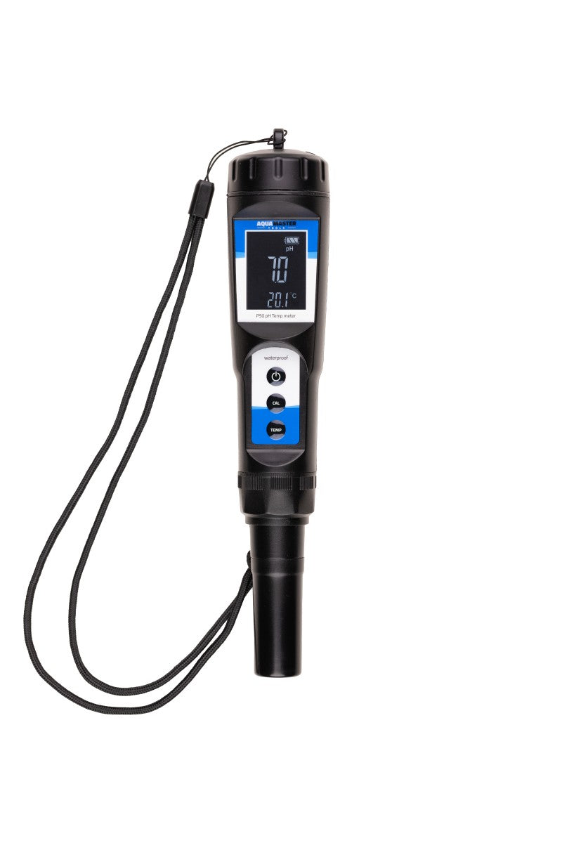 Aqua Master Tools P50 Pro2 pH and Temperature Pen Meter